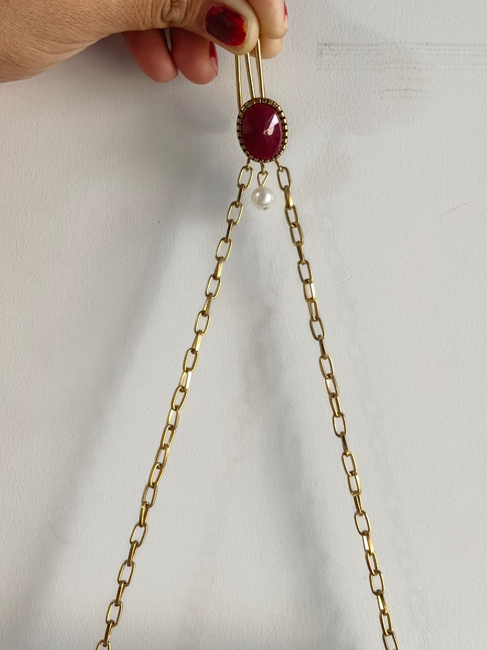 Luxury Gold Stone Pearl Clutch Bag for Women | Designer Wedding Party Sling Purse