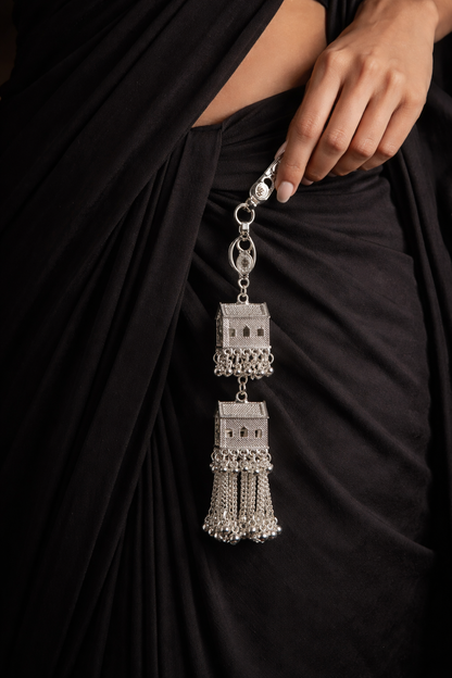 Antique Silver Statement Kamarbandh